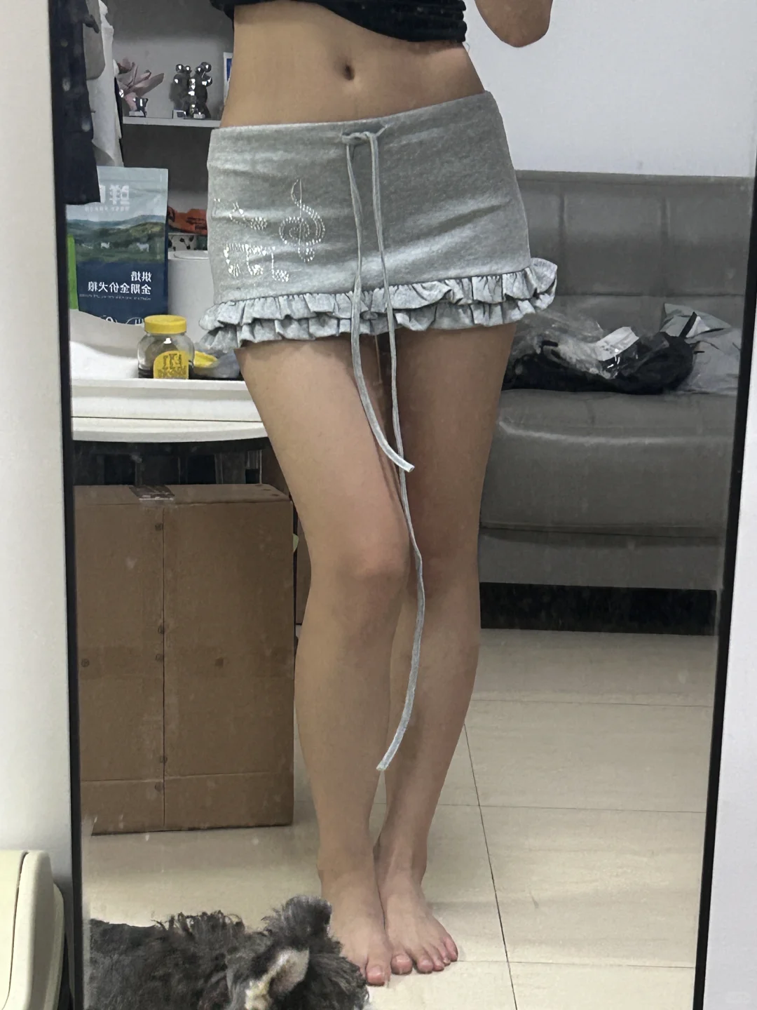 裙子很喜欢，但是漏pg🥚子咋办🥲