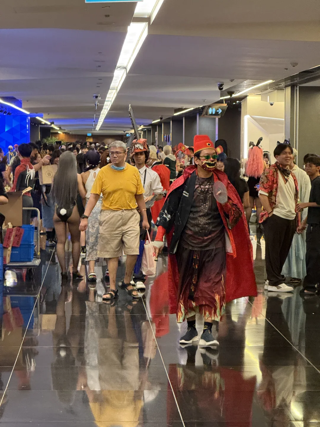 🇸🇬新加坡动漫展第二天，帅哥美女好养眼！