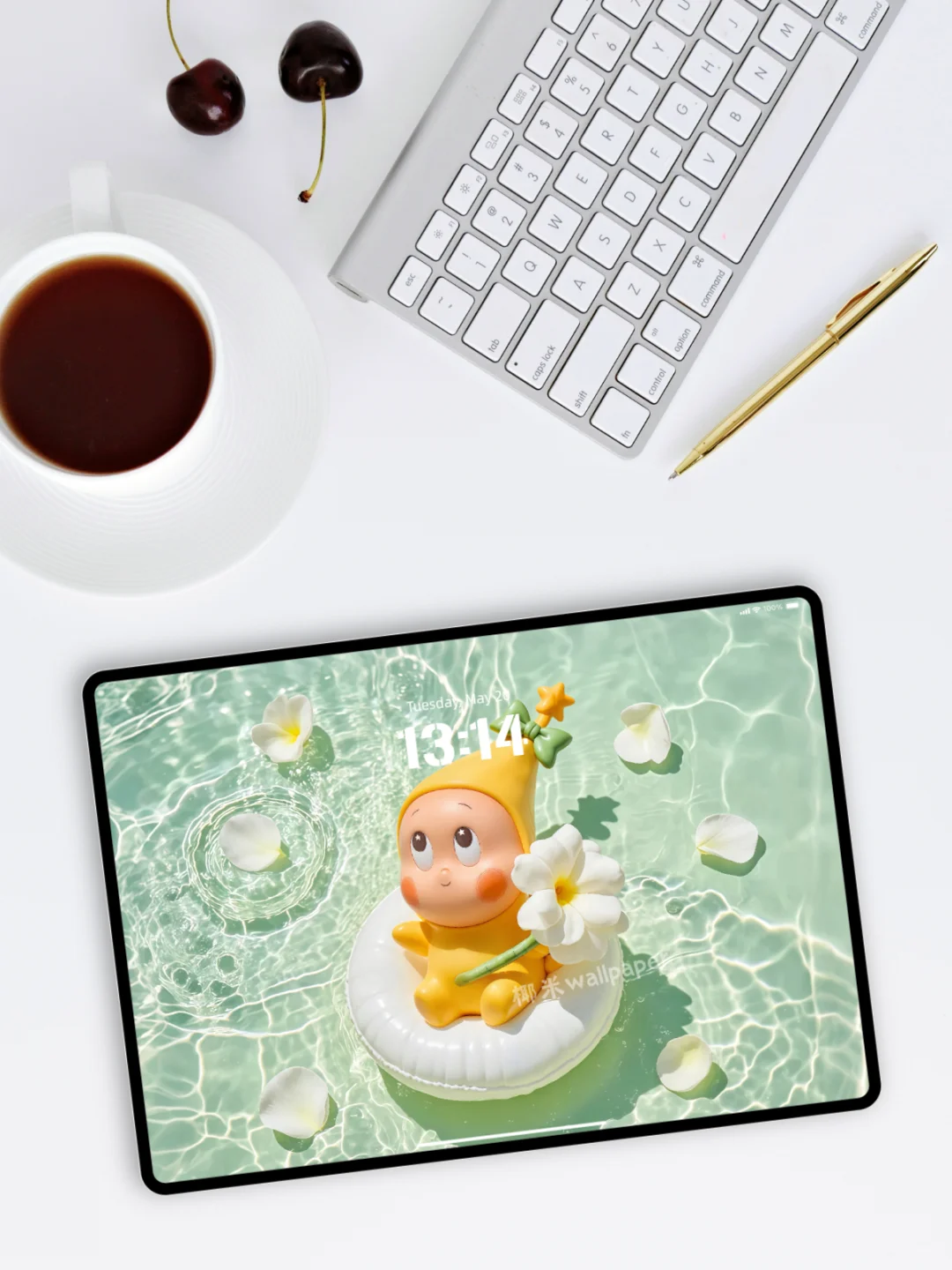 161‖夏日泳池派对·星星人✨‖平板电脑壁纸