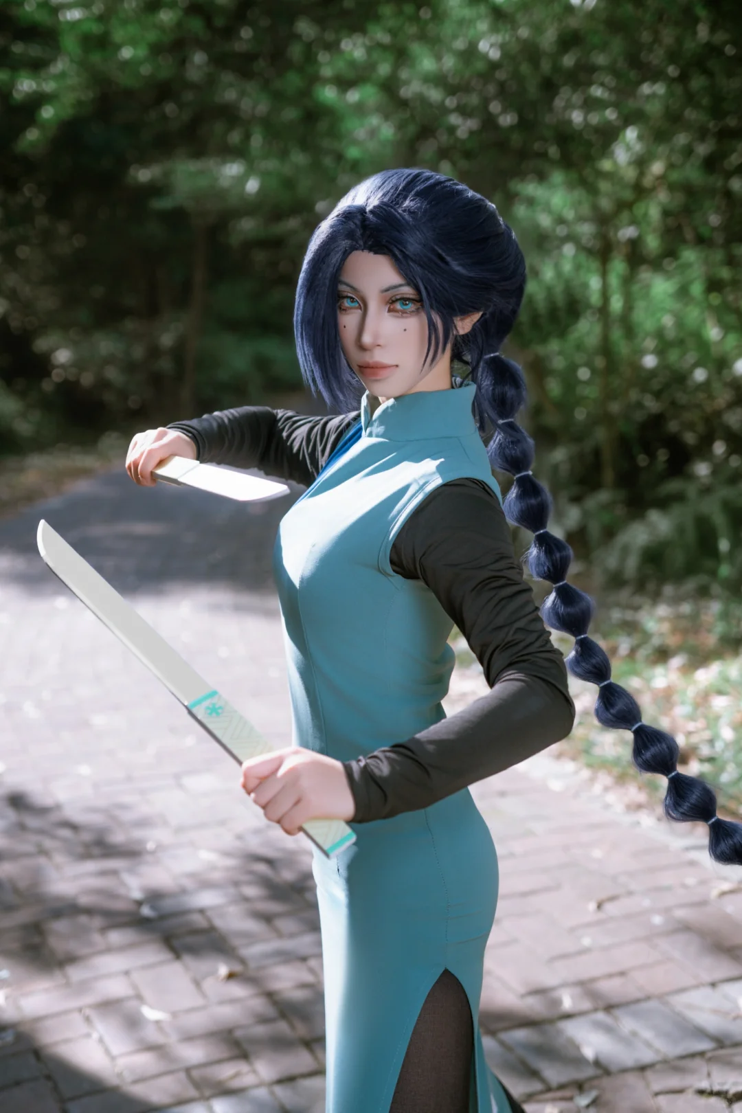 一组客片，梅花十三cos。