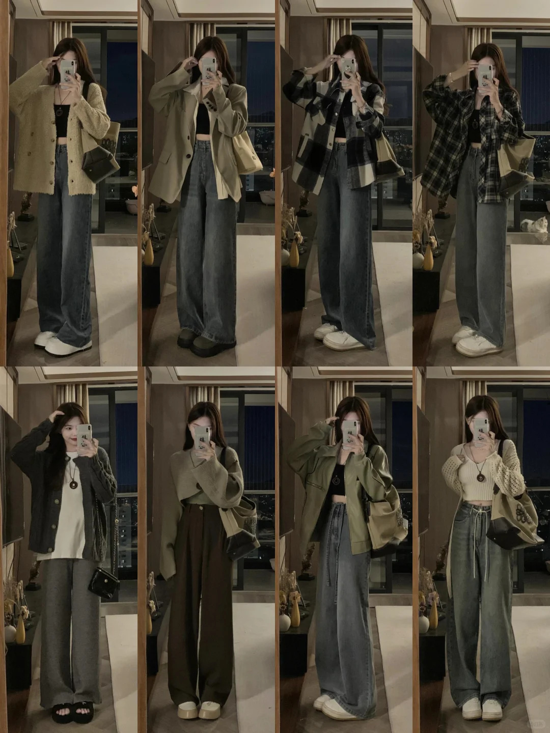 4️⃣8️⃣套‖秋冬日常通勤穿搭