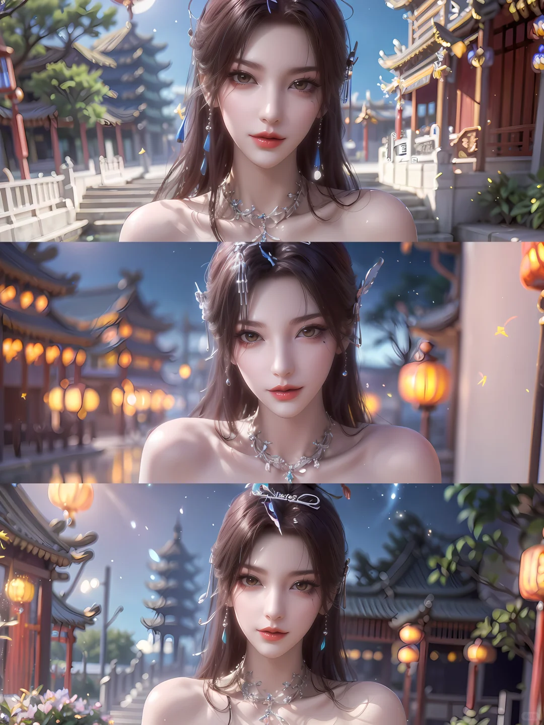 左滑，查看战损版云望舒