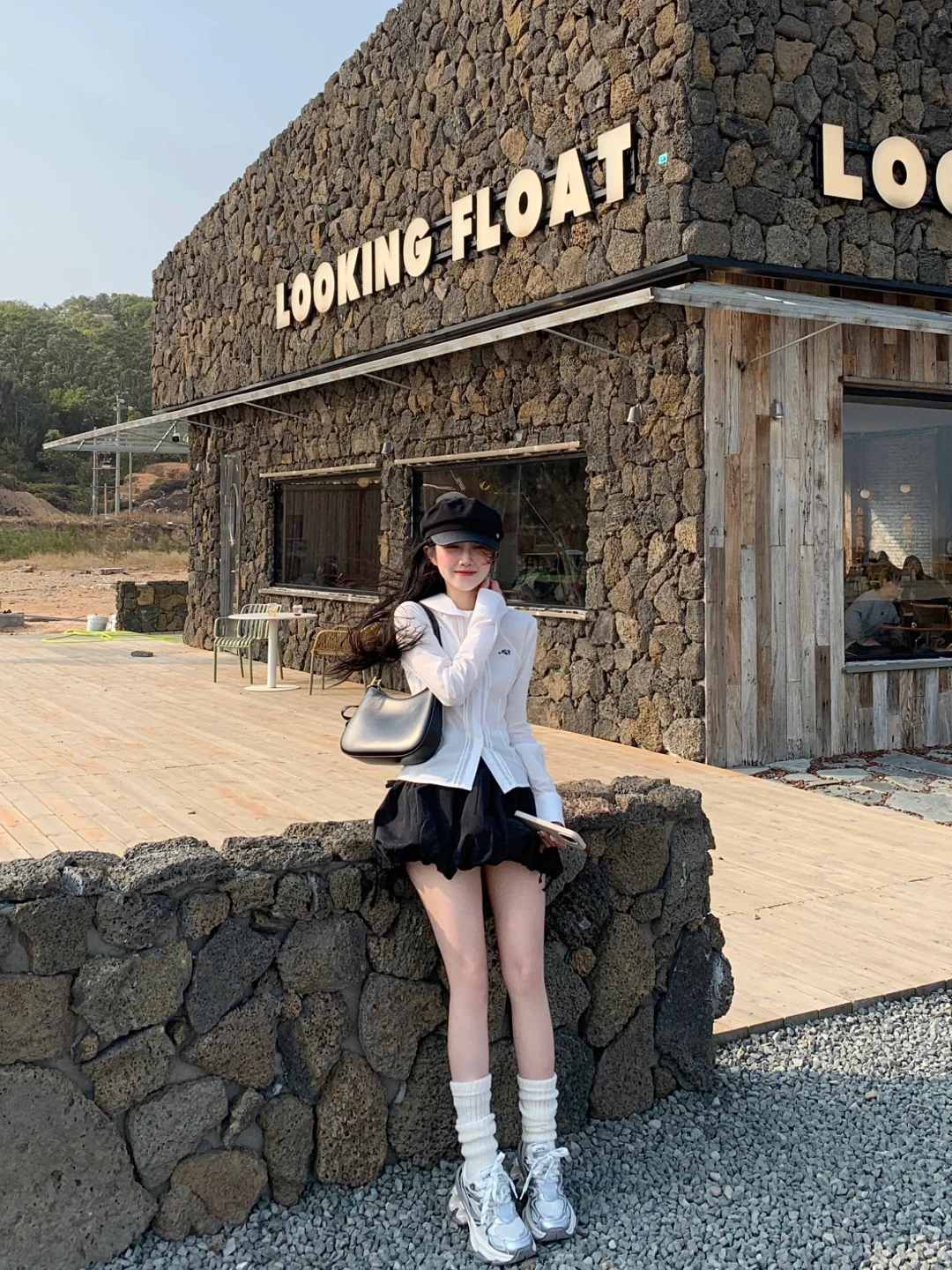 春日海边的一周穿搭look