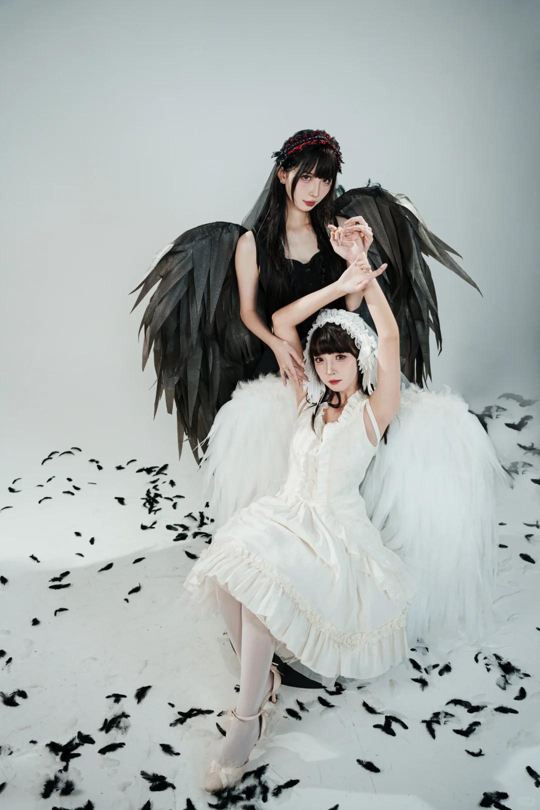 🖤⚔️💫黑与白的羁绊,天使与恶魔的契