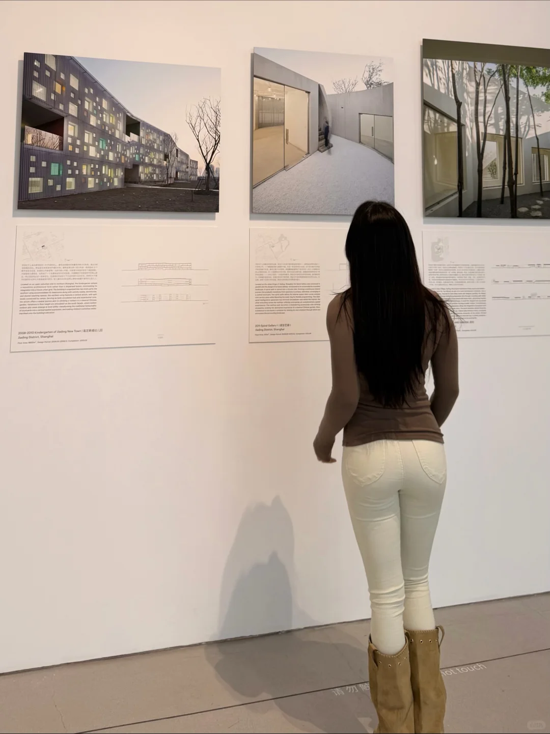 live图|肌肉女看展的一天