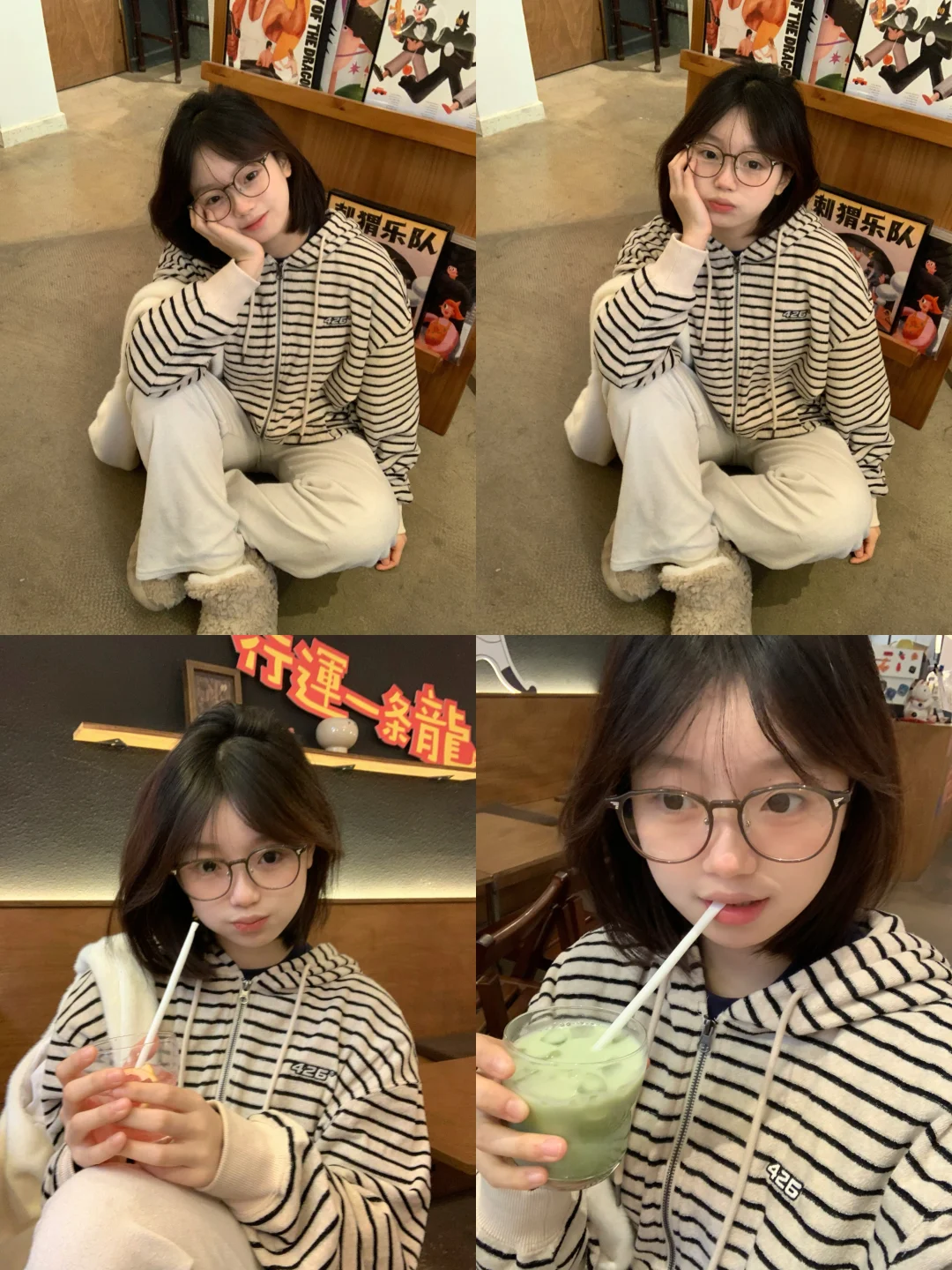 存一点咖啡店拍照姿势📷（合集版(>﹏<)