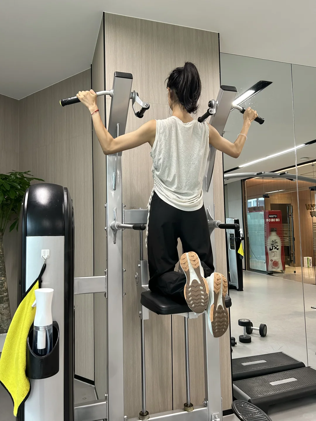 教练:你怎么每次健身都穿这条。。😅