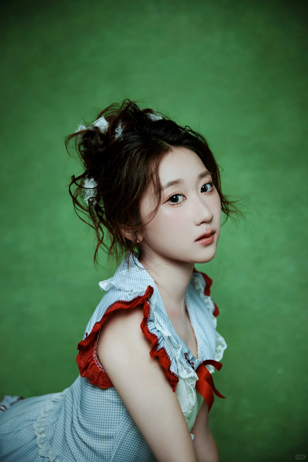咬一口青提味少女！🍏
