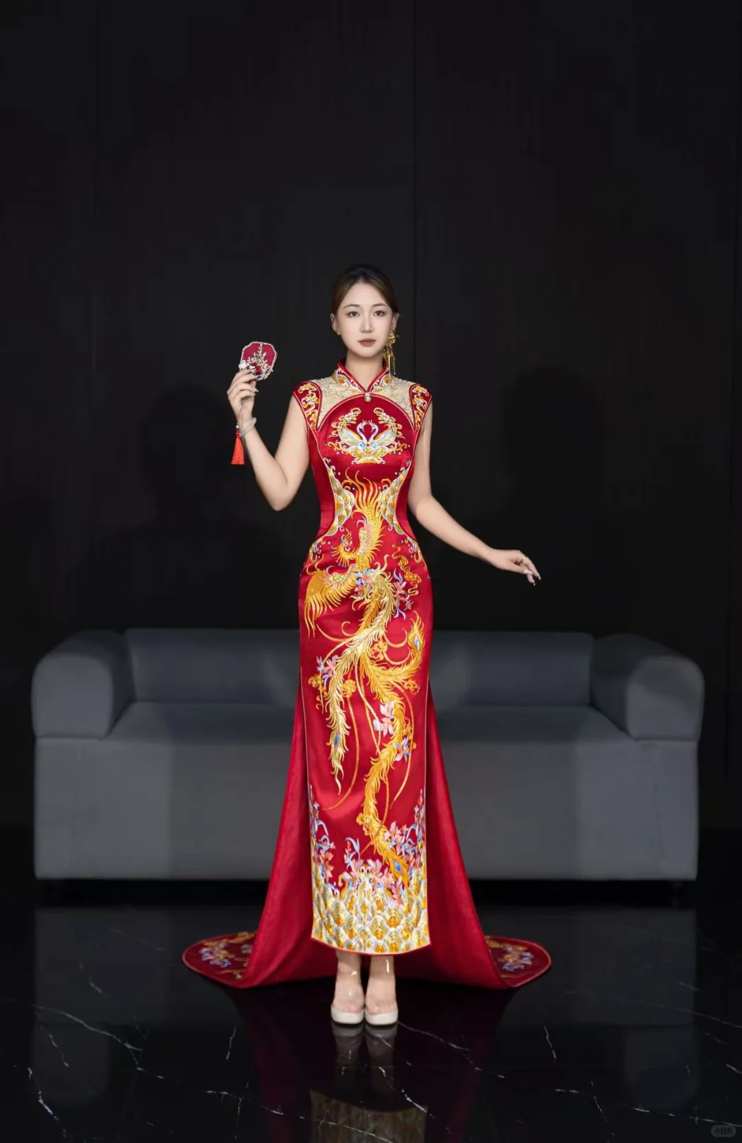 淄博婚纱 接亲旗袍选哪件呀 不想选秀禾