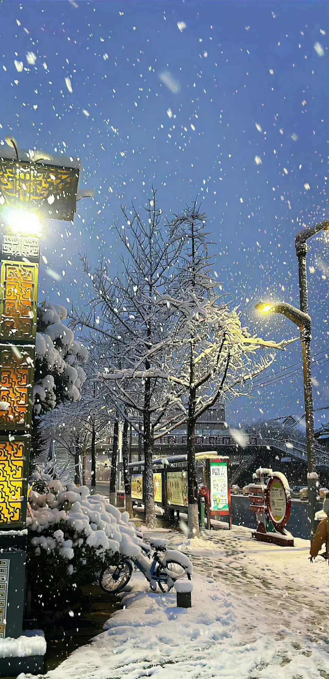 𝙎𝙝𝙖𝙧𝙚 适合下雪天用的壁纸❄️