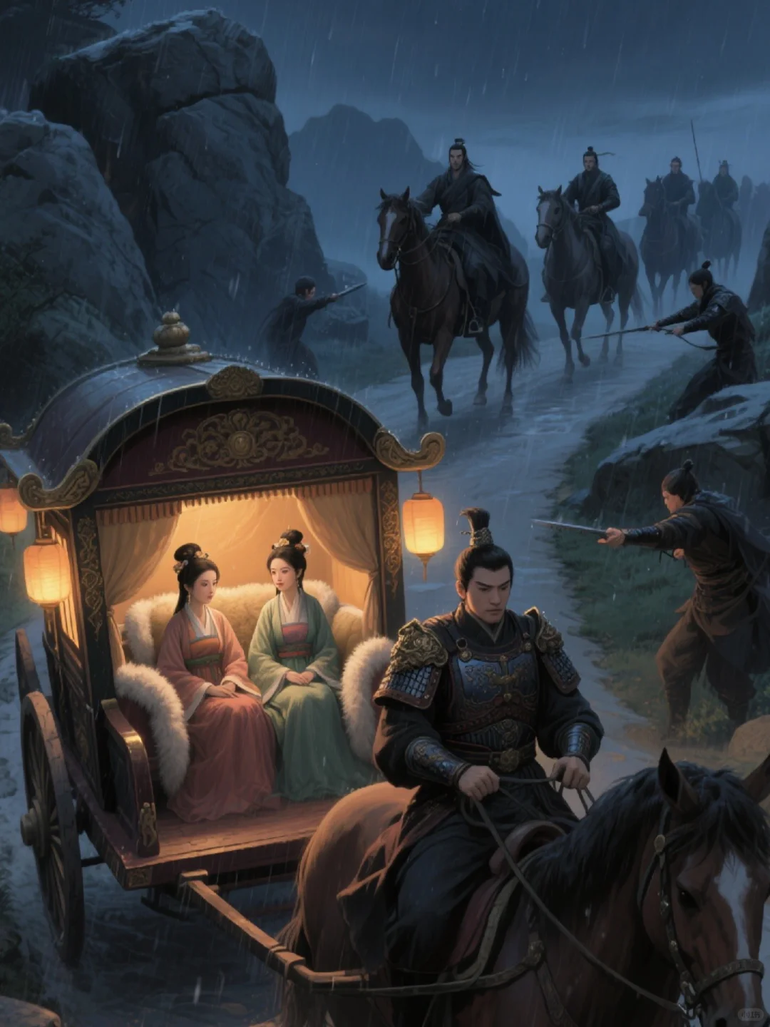 【半夜归家】你觉得哪条路最安全~