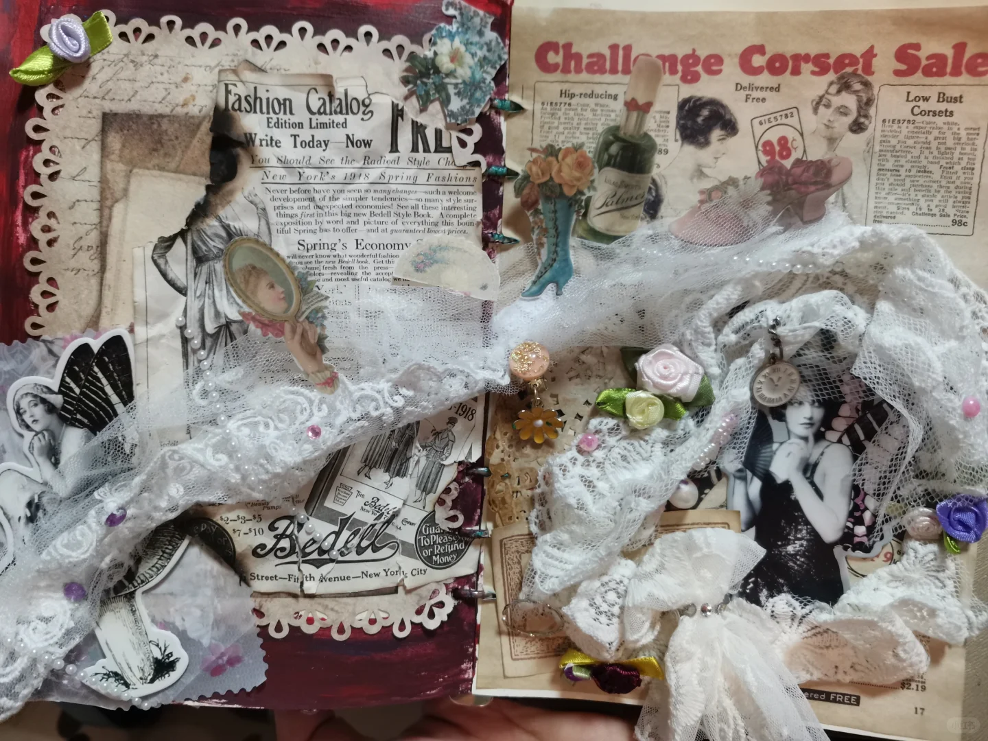 垃圾艺术手帐Junk Journal 《尤物》