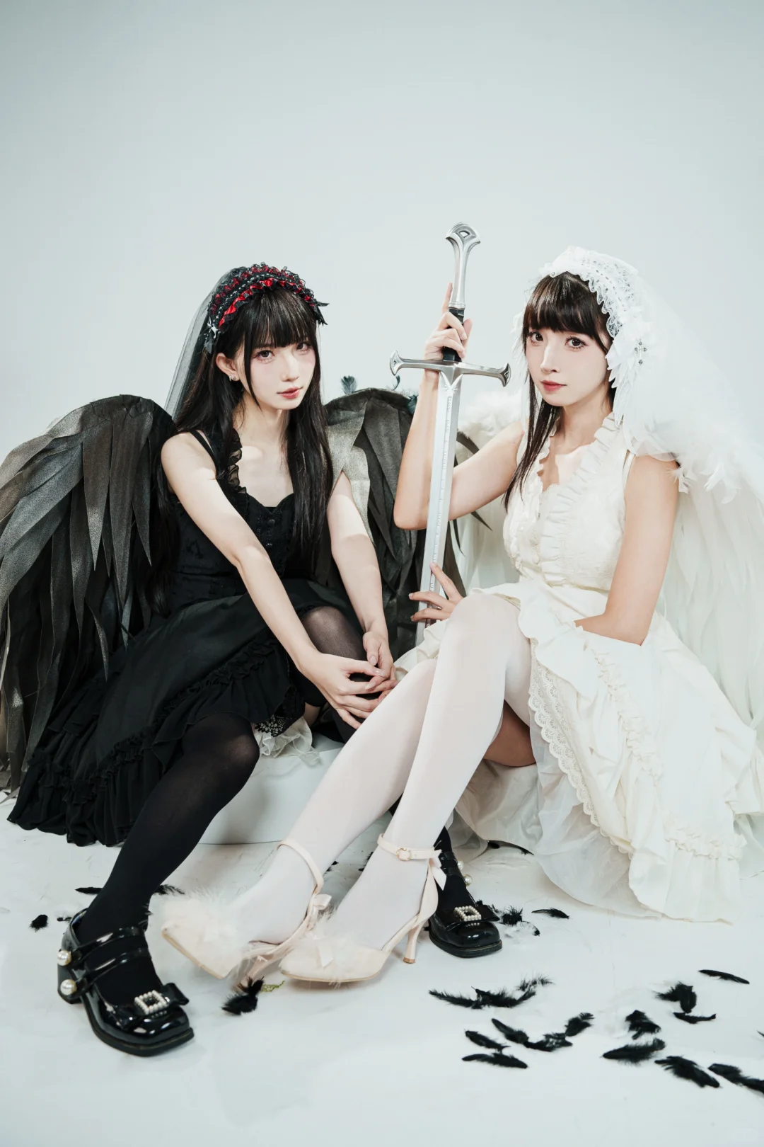 🖤⚔️💫黑与白的羁绊,天使与恶魔的契