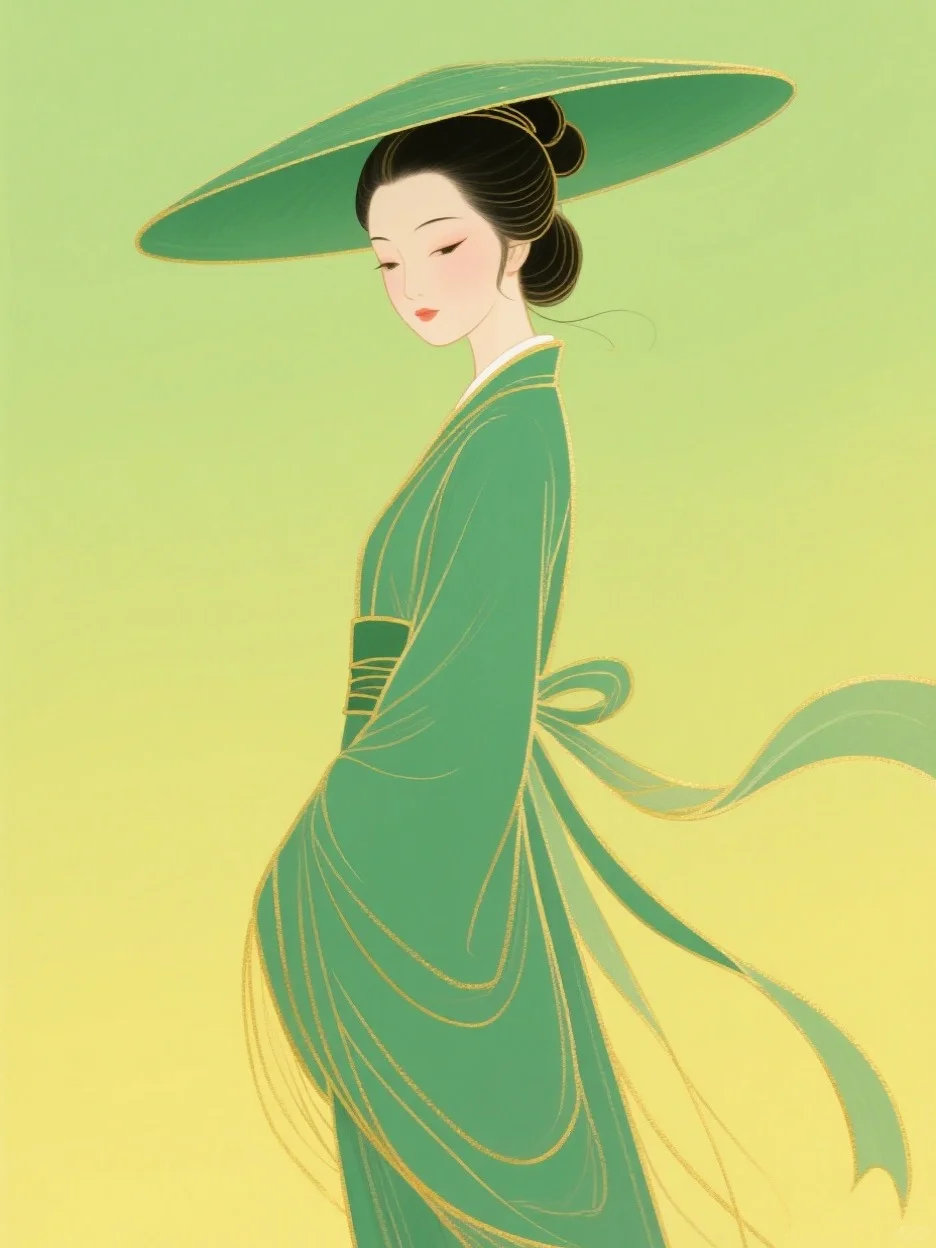 【场景素材】江南烟雨，江南女人的唯美入画