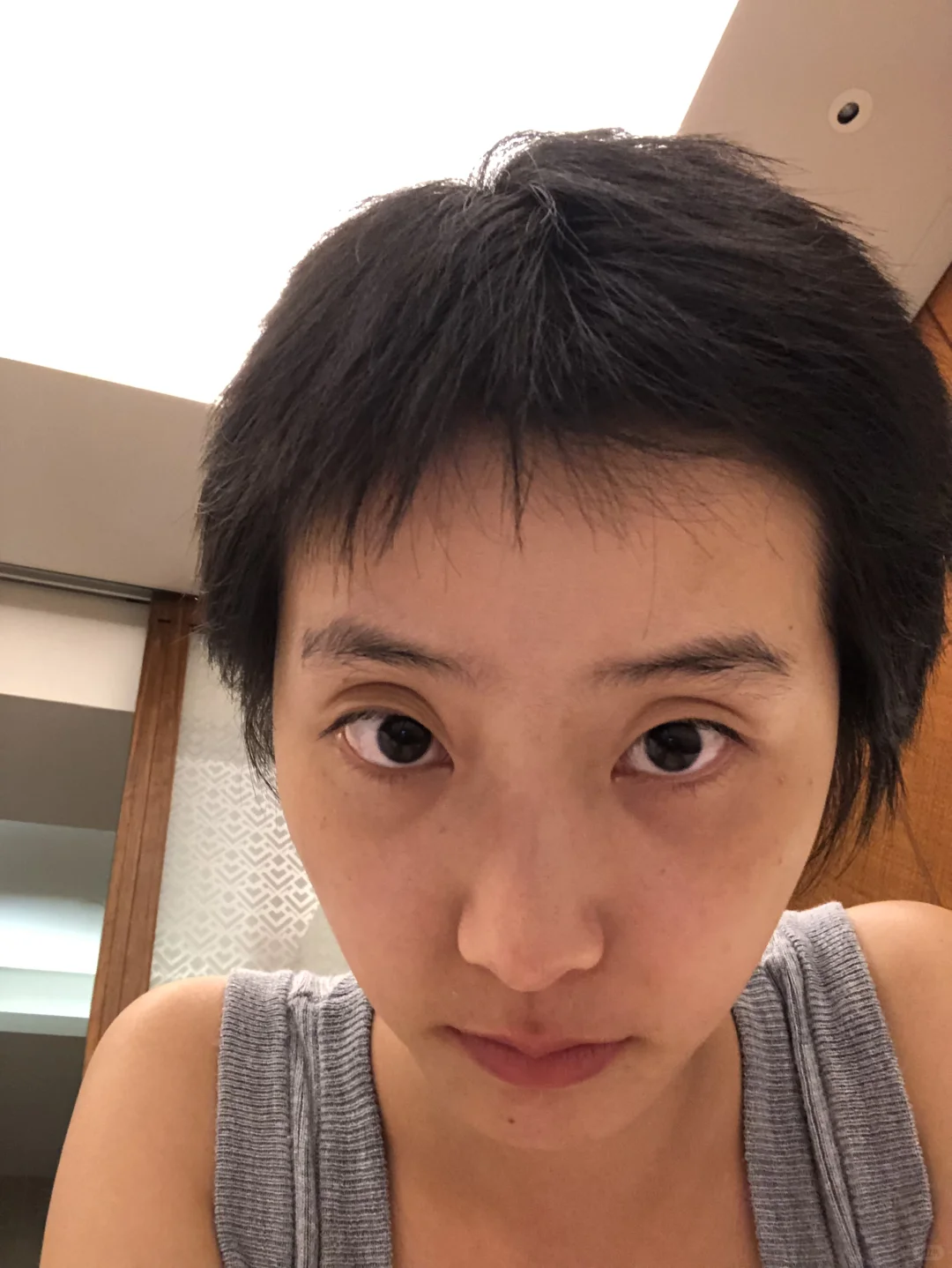 寸头四个月长度