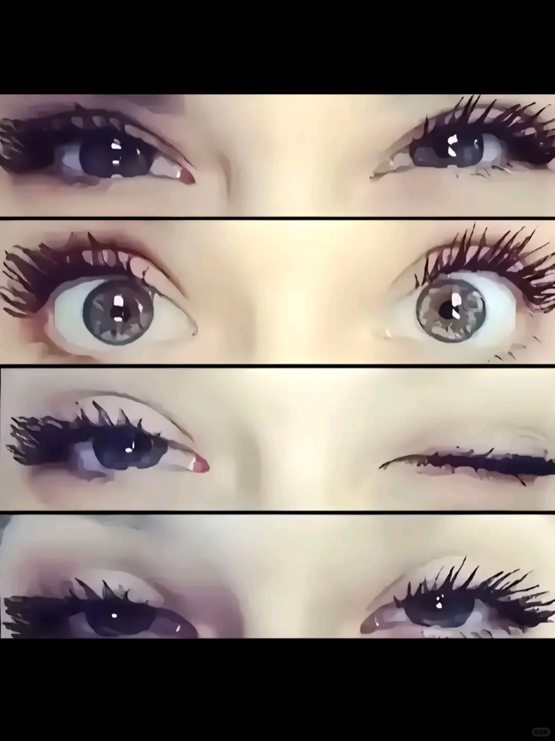 Trying our the eye trend on TT