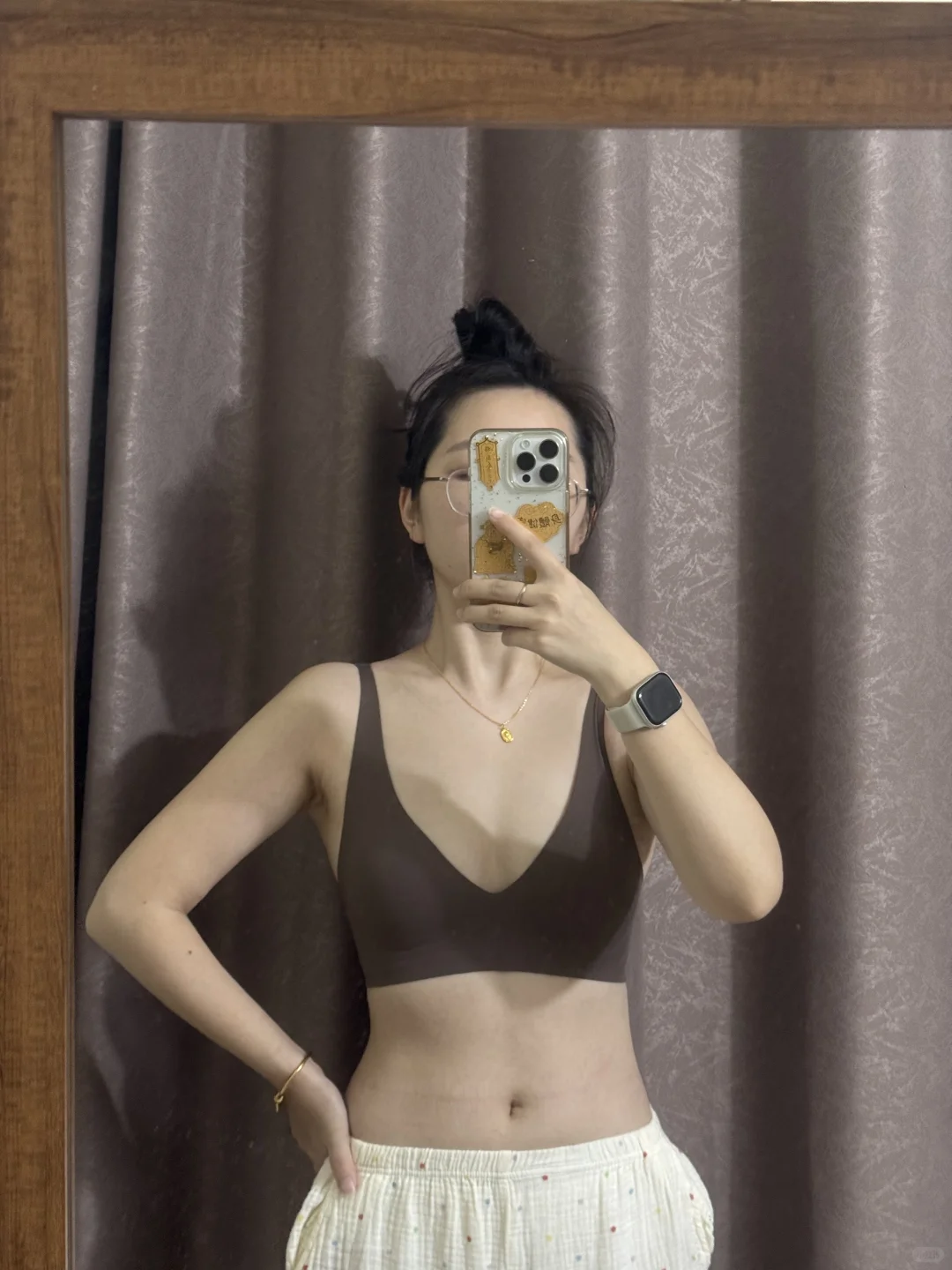 圆盘小胸|拆内衣吊牌最快的一次!