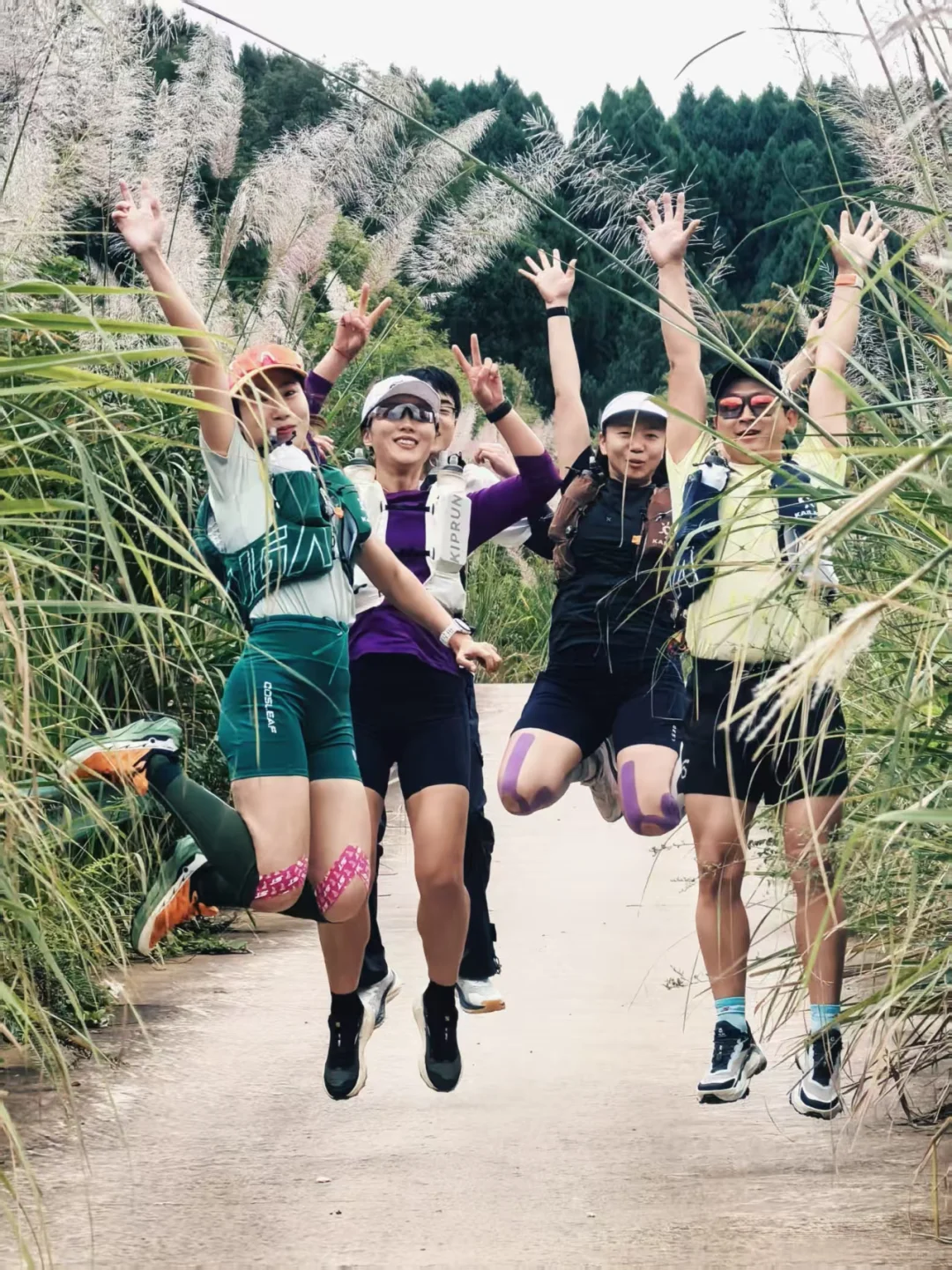 走,金堂🏃♀️我和我的跑山搭子们~