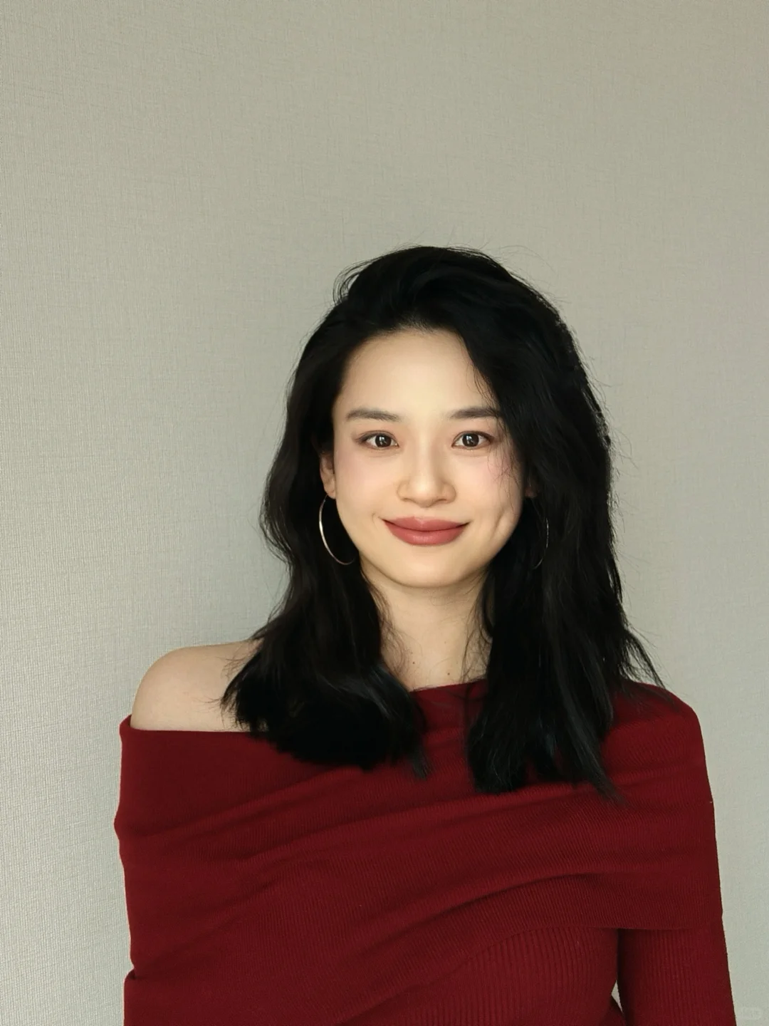 方圆脸的明媚大方～