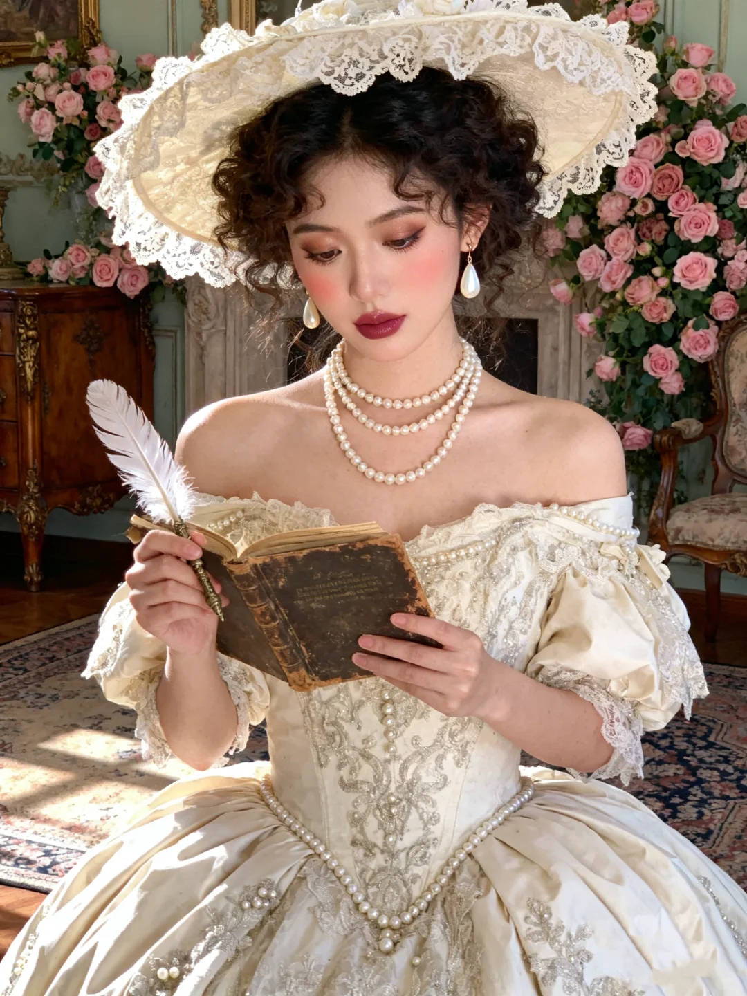 1分钟get法式复古公主写真~(附口令)