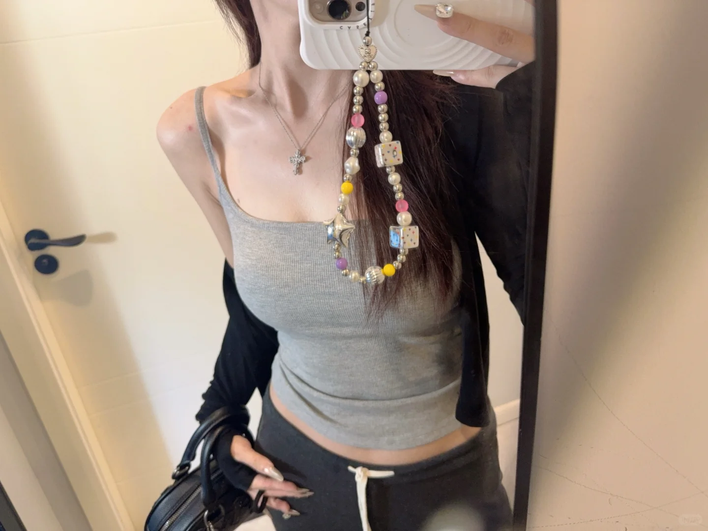 徐秋阳 轻氧开衫 漫画背心