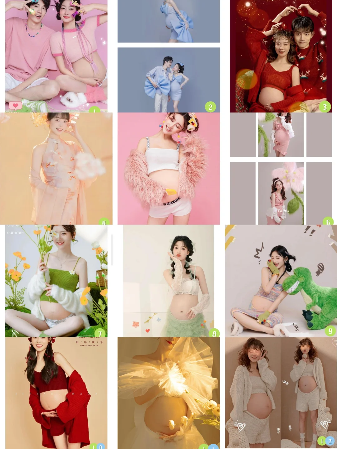 🤰🏻孕妇照风格多选一!