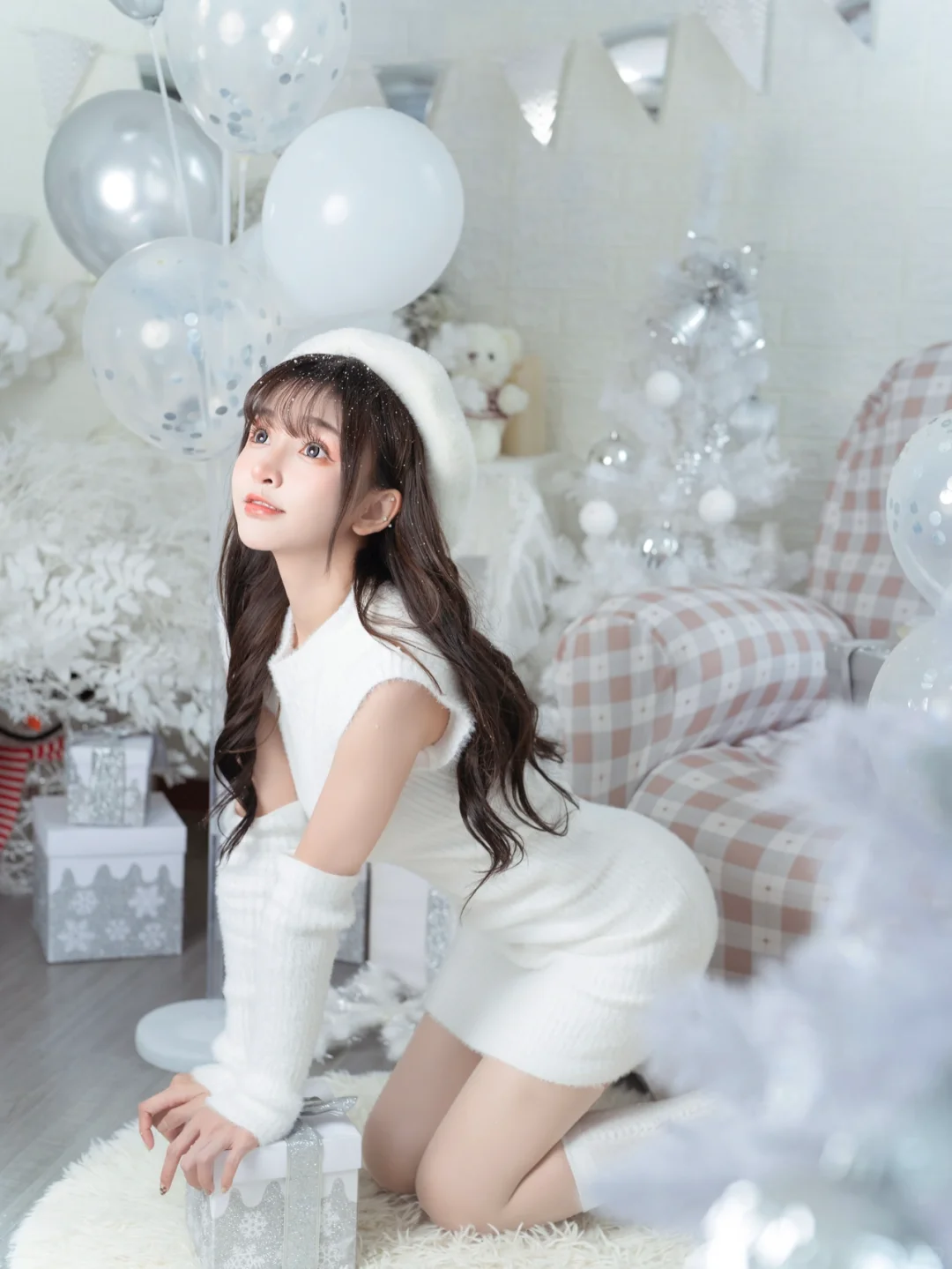 纯欲氛围感圣诞写真🎄每个女孩都是天使呀!