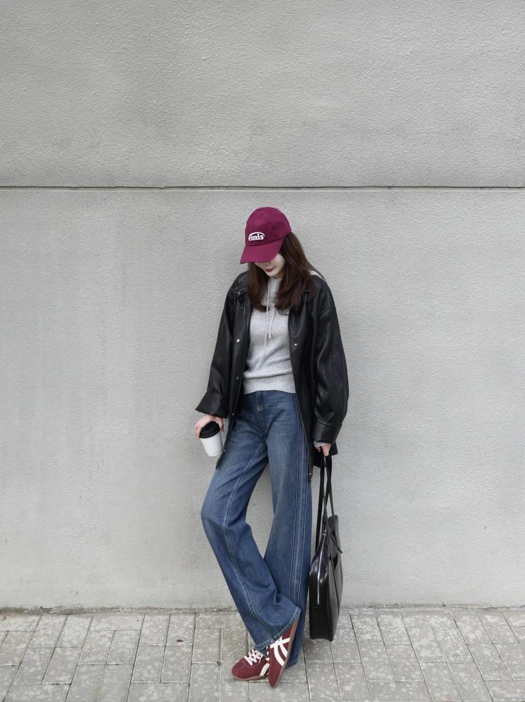 皮衣给的复古少年感🟤