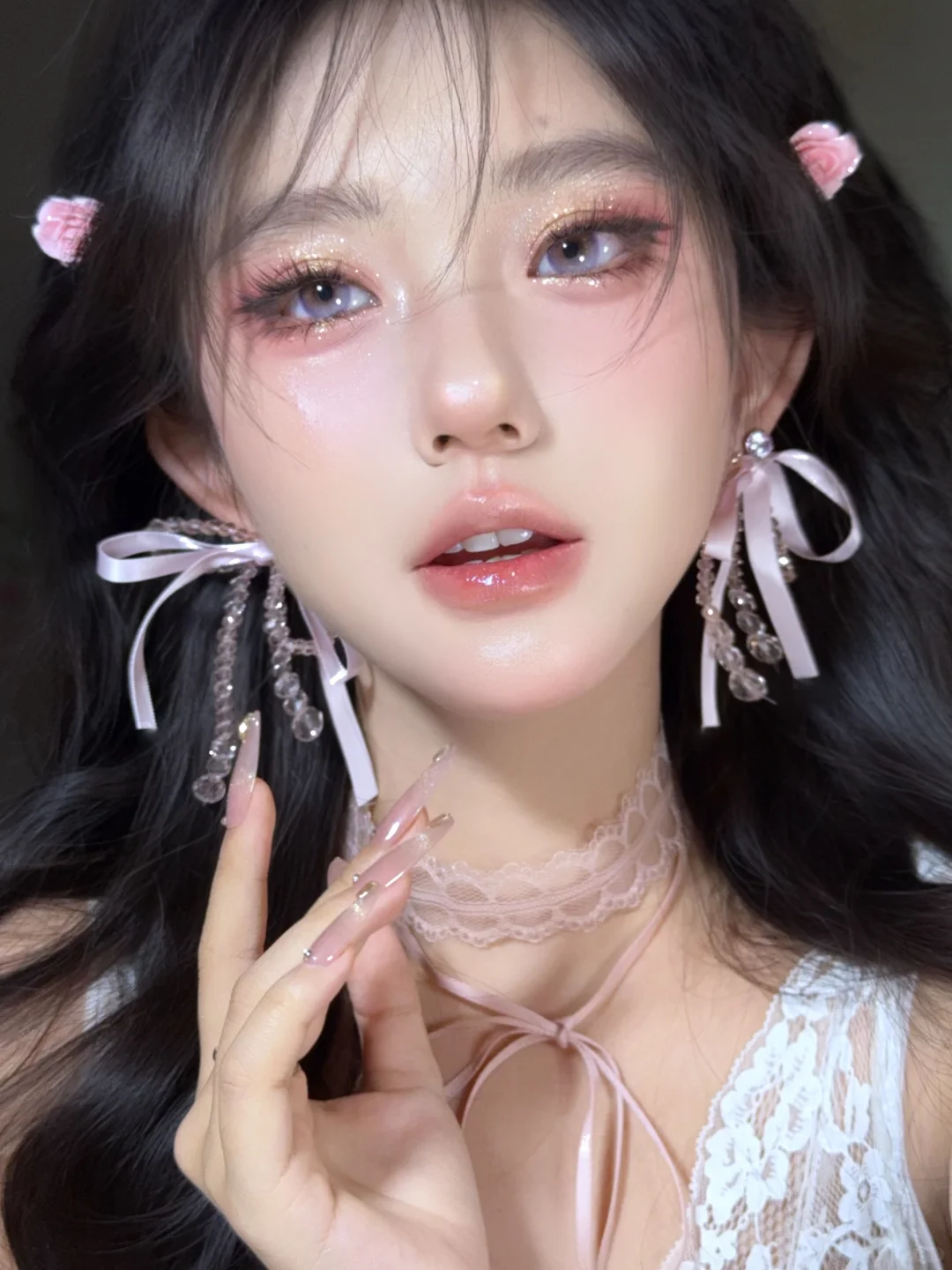 奶香玫瑰|甜香交织浪漫七夕约会妆容教程