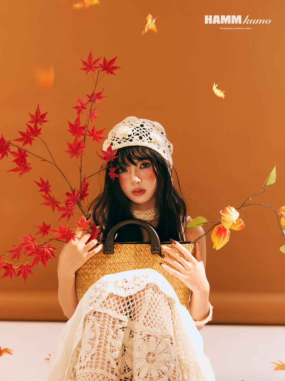 挽起一片秋🍁｜少女写真