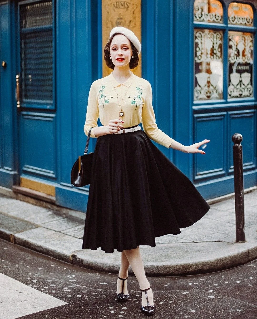 复古审美积累|周末和杂志学穿搭 拍照📸