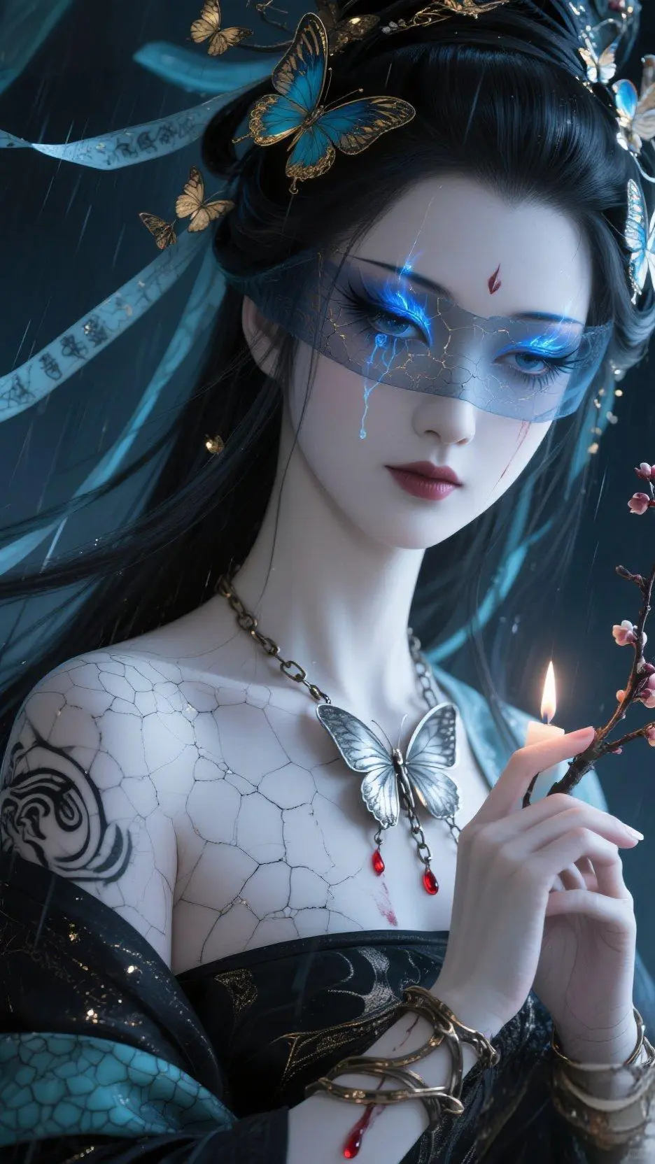 AI古风美女,美得挪不开眼~