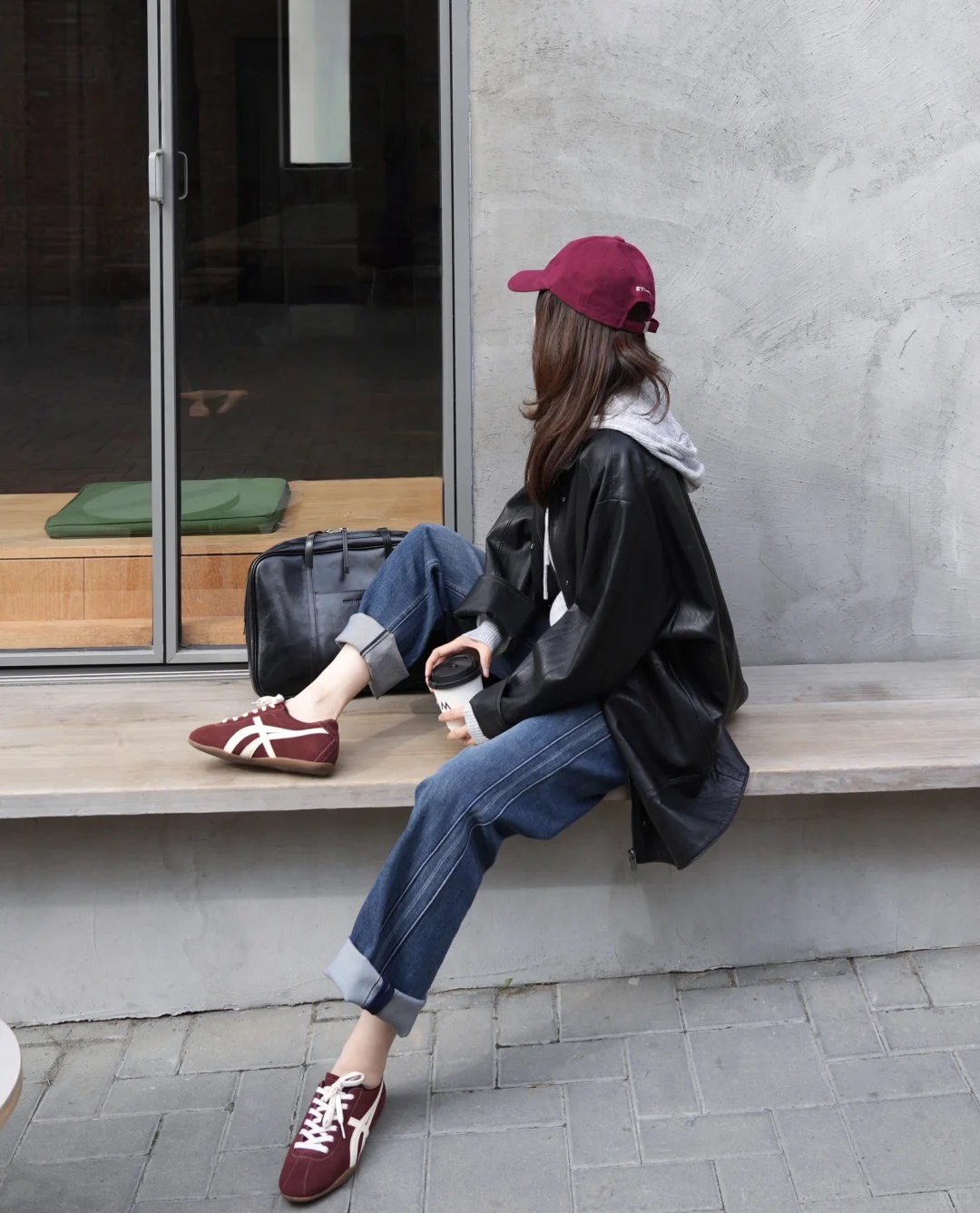 皮衣给的复古少年感🟤