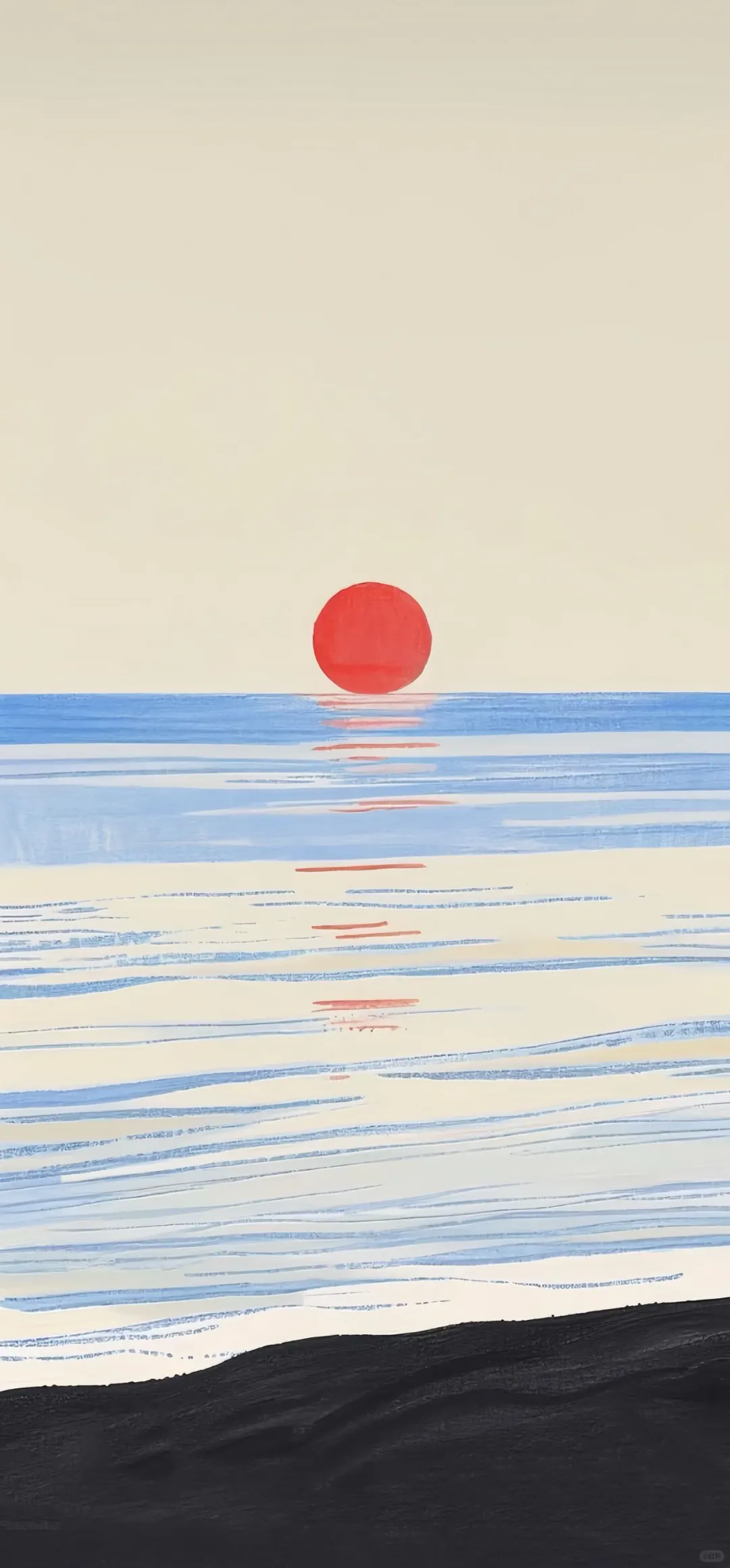 这片海和太阳,好治愈🌅