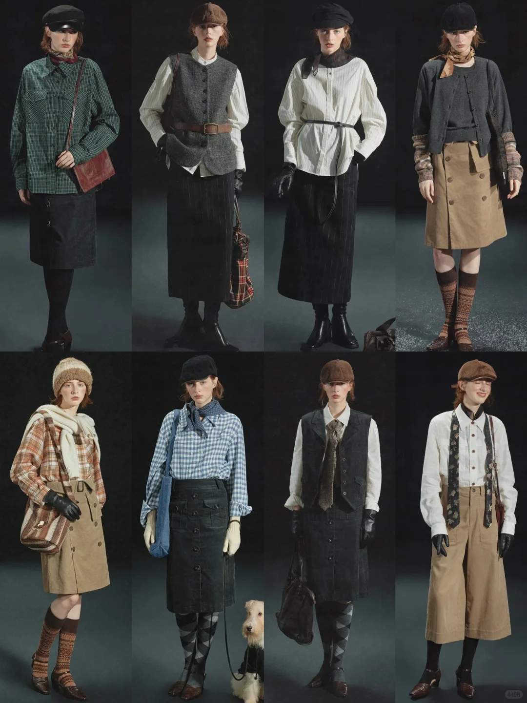 “复古电影”知识分子风穿搭 | iceiito