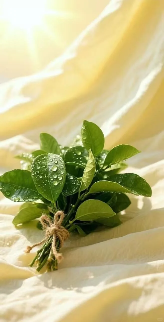 玄学来啦,露思同款柚子叶高清壁纸