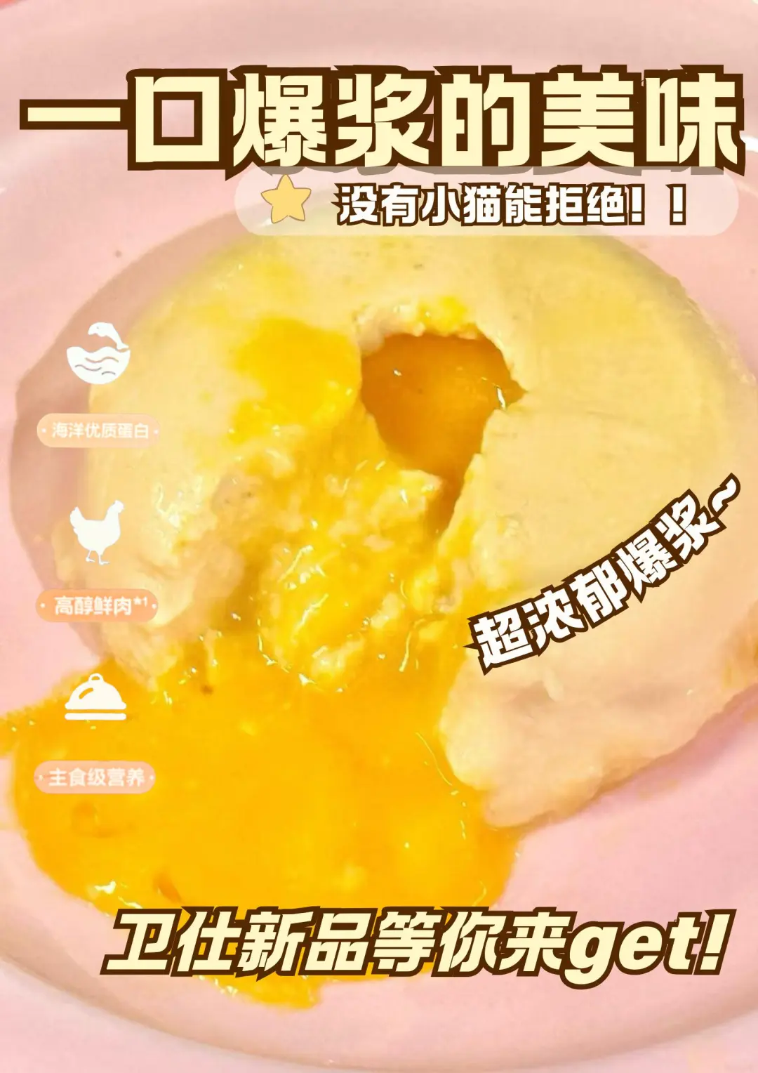 太诱人!卫仕爆爆湿粮就是猫届巴斯克!