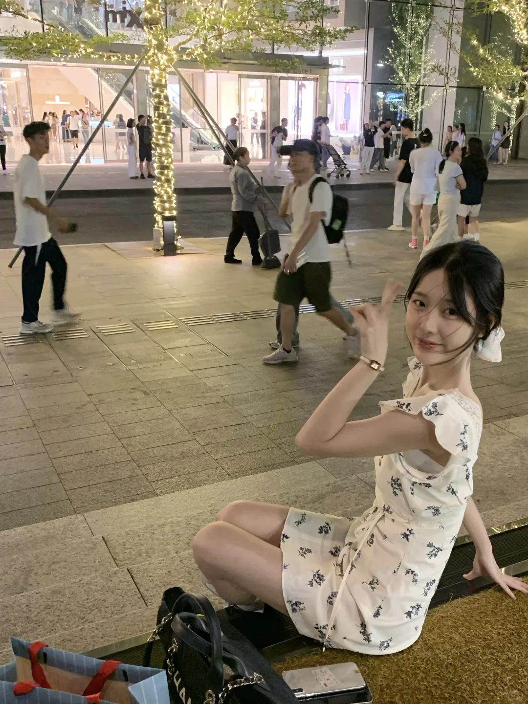 Madofit麻豆家的蕾丝裙真的很美