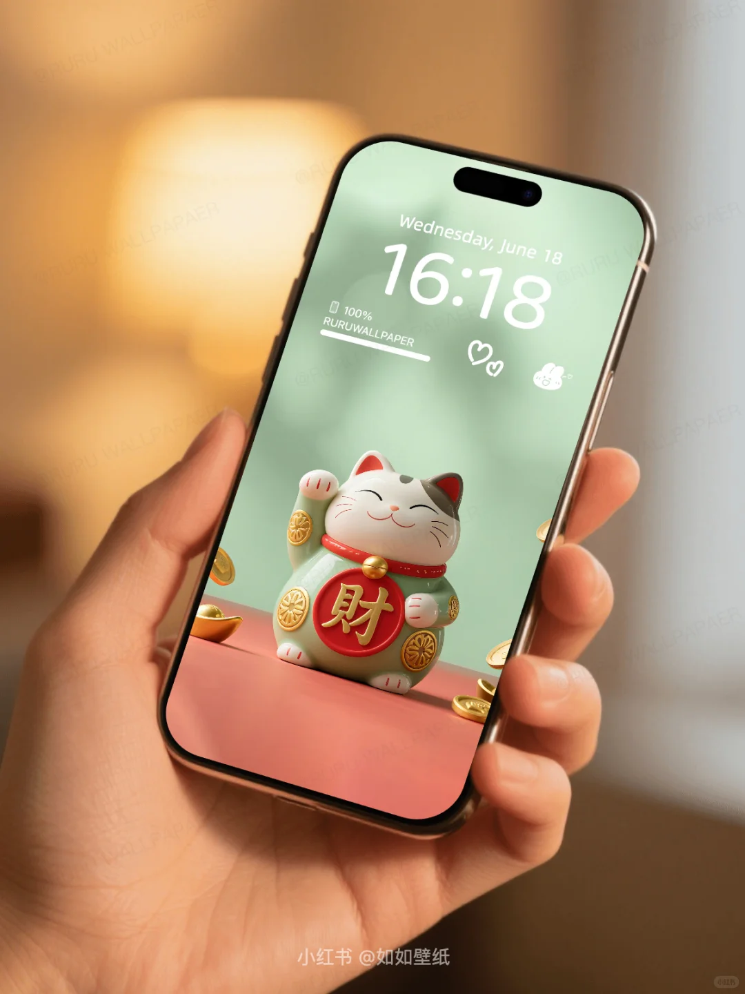 萌喵呈祥 I 手机壁纸030