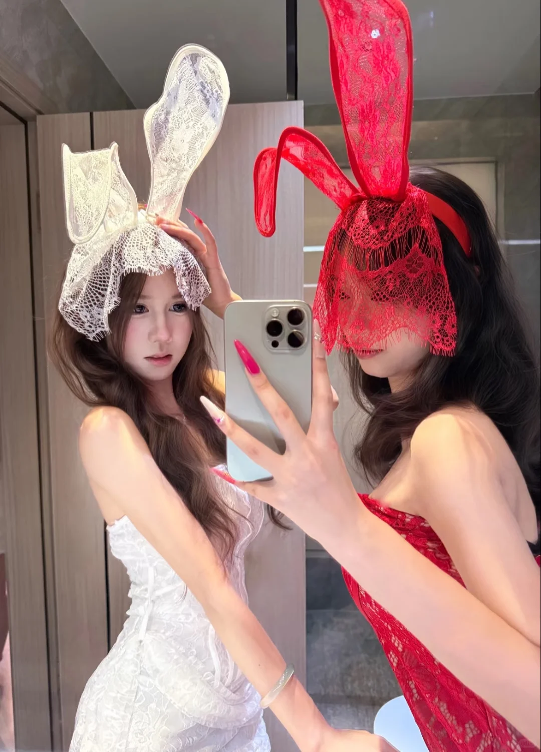 🎀梦幻红白兔女郎，性感又可爱！🐰🎀