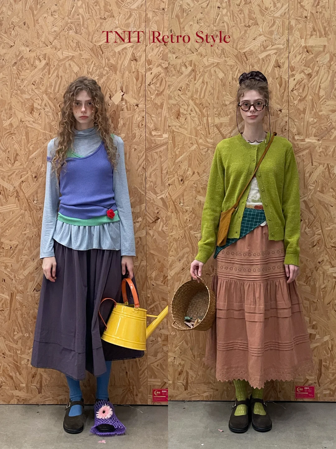 秋日彩虹系复古撞色穿搭|36套色彩LOOKBOOK