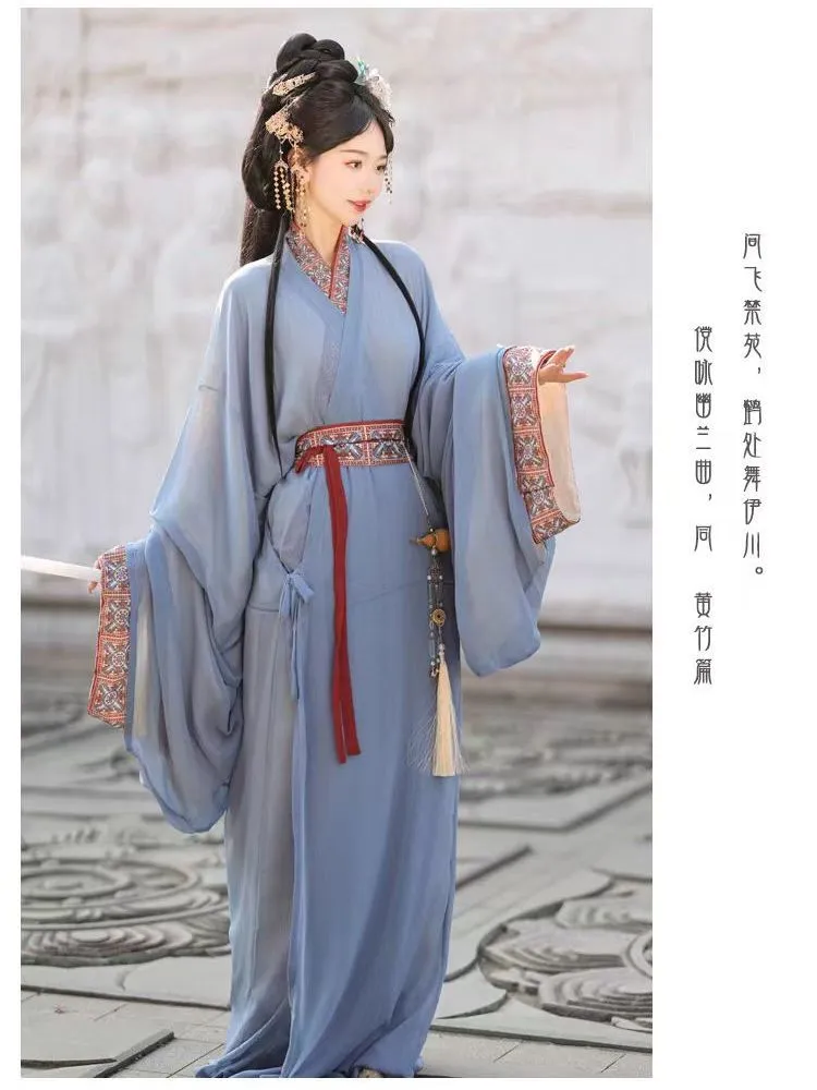 穿越千年的温柔｜这款战国袍美到失语💫