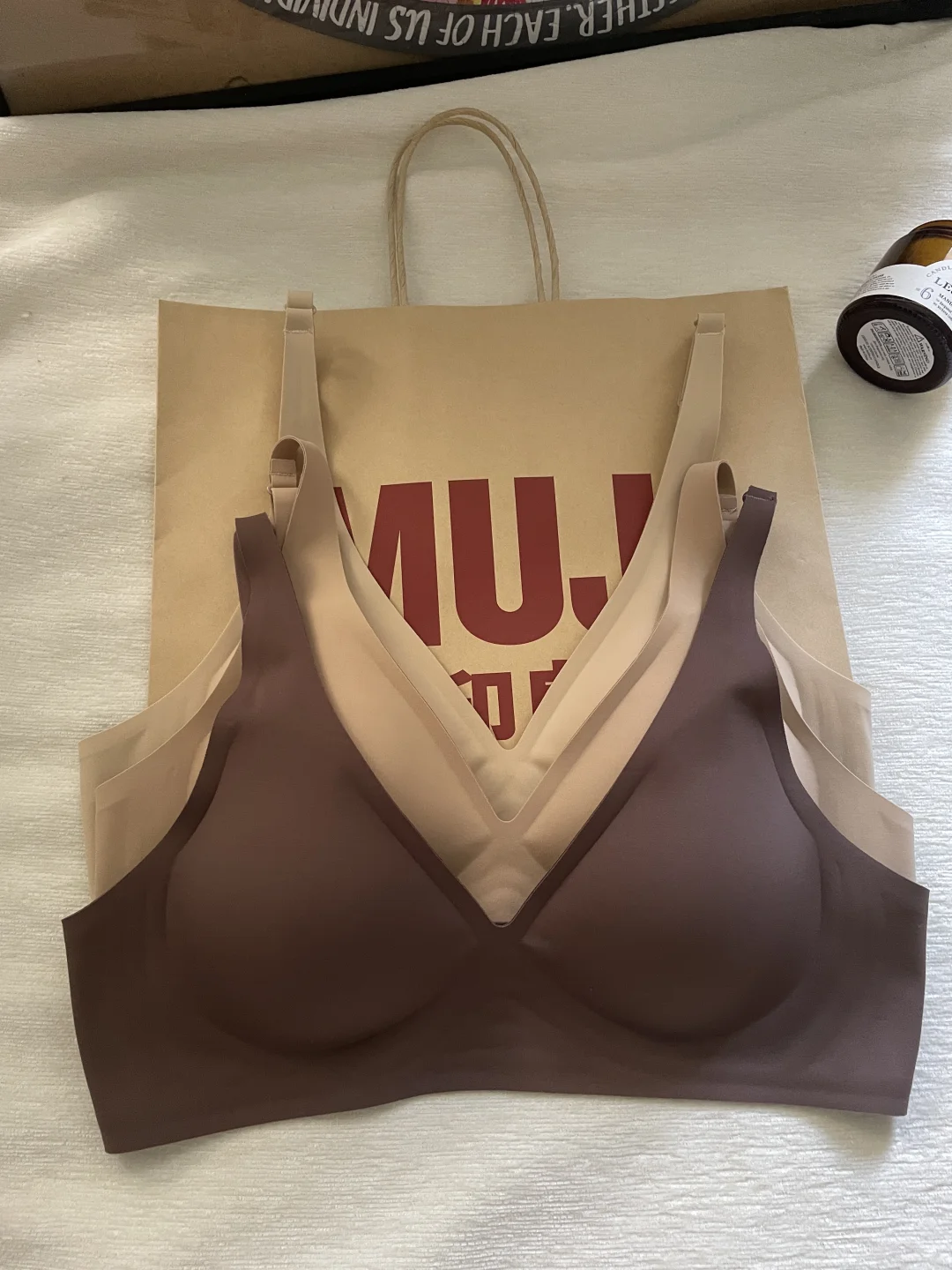 圆盘小胸｜拆内衣吊牌最快的一次！