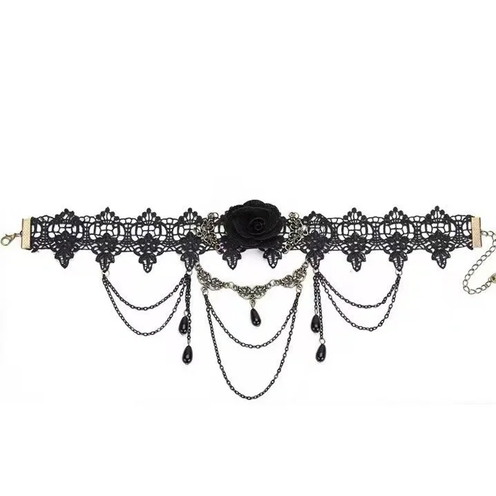 🎀标题：✨小众 choker 项圈，颈间的独特