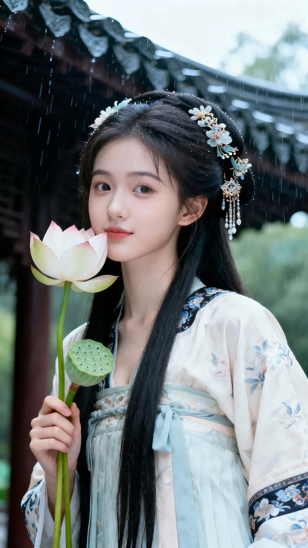 她真的太适合古装了