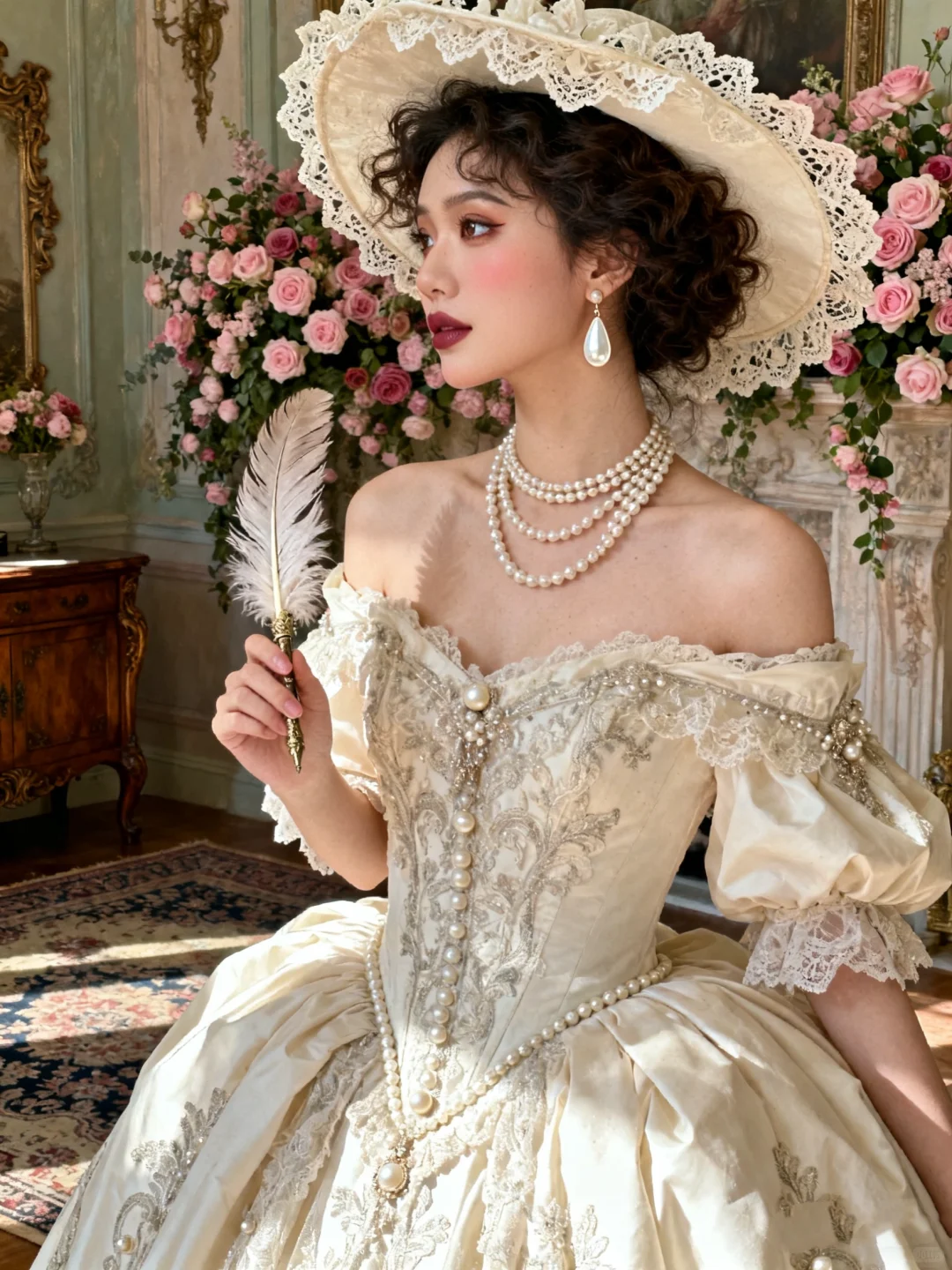 1分钟get法式复古公主写真～（附口令）