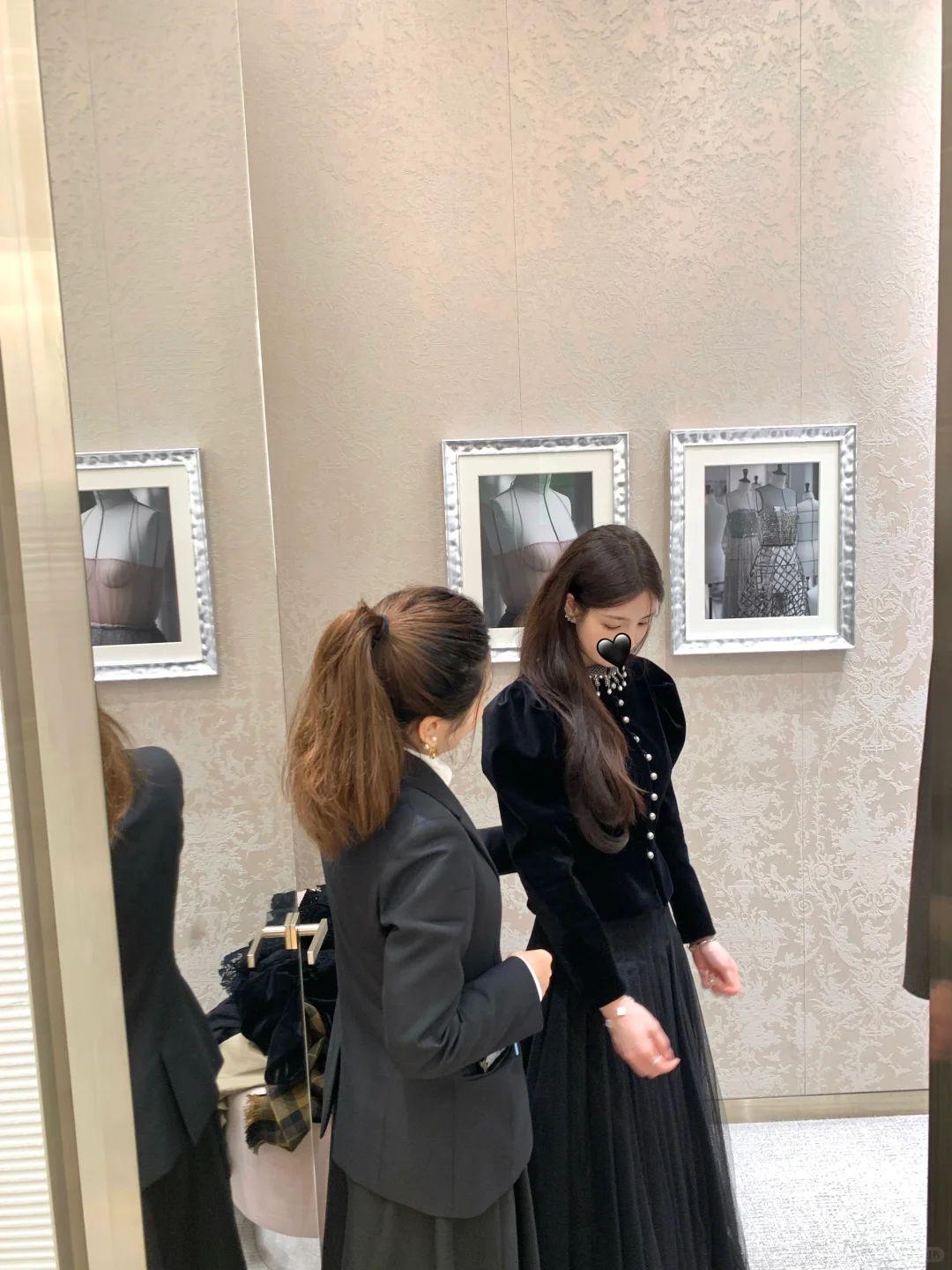 Dior2025|黑色蕾丝开场