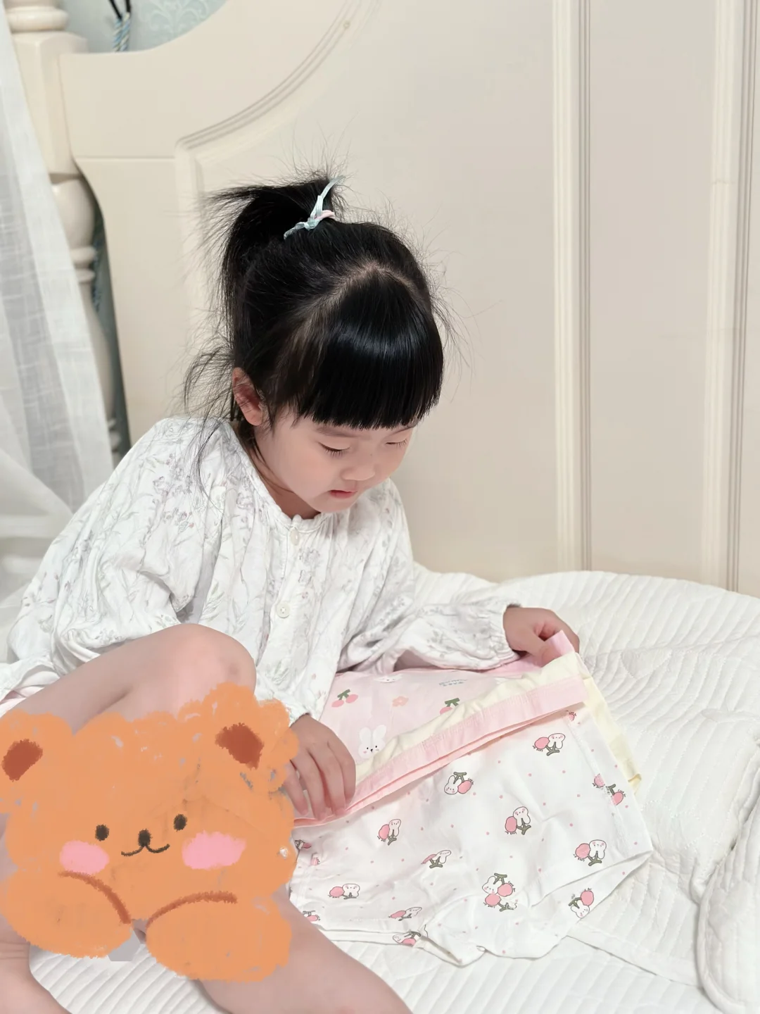 给女儿选对内裤了,舒服到不想脱!