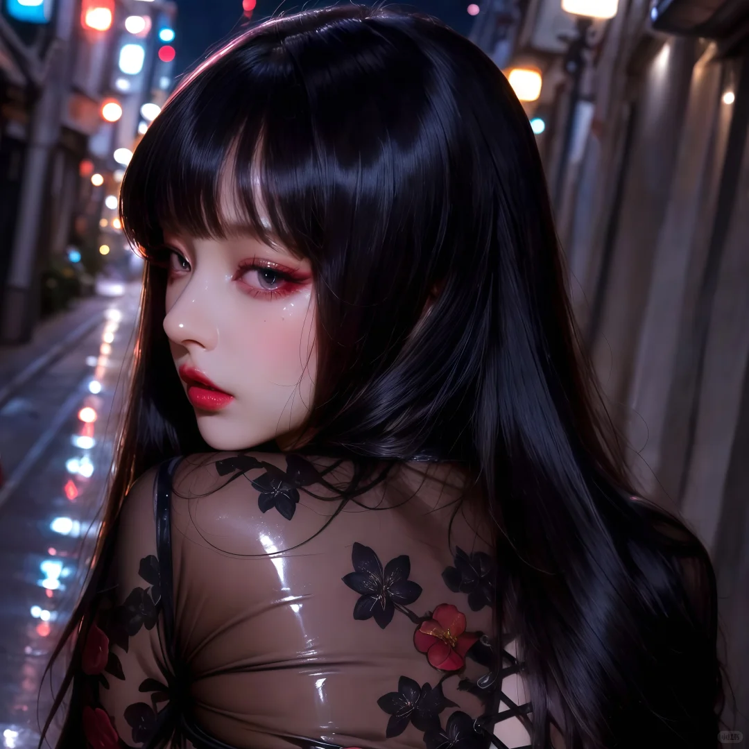 🌹人间顶级诱惑：夜玫瑰一样的妩媚御姐