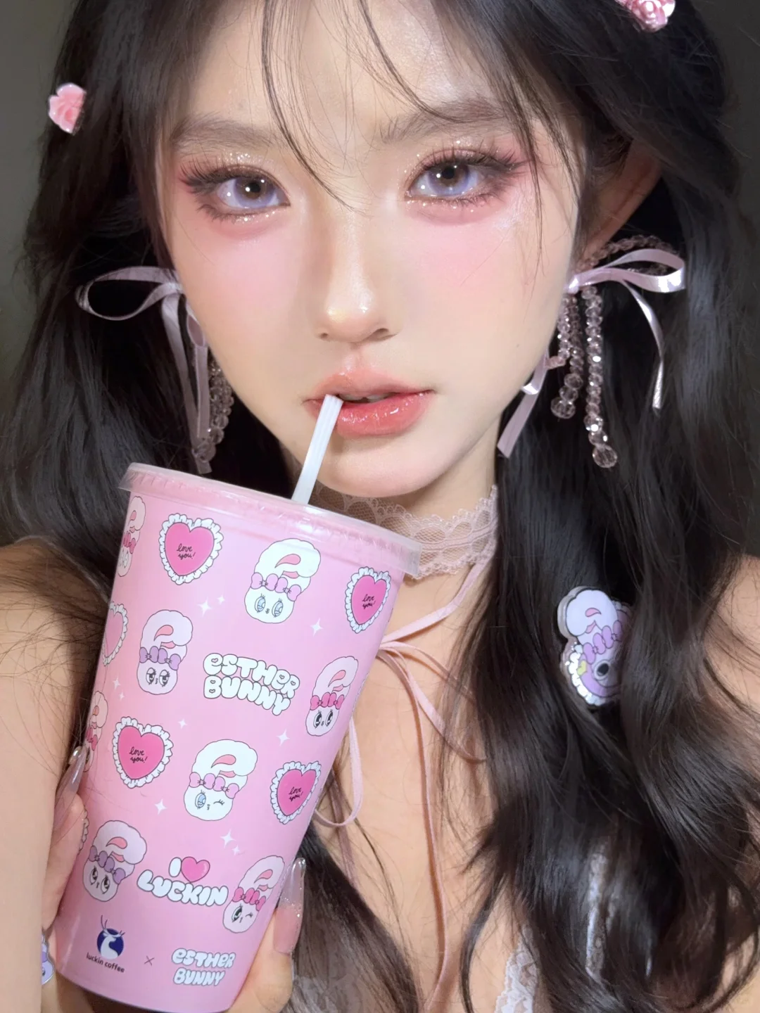 奶香玫瑰|甜香交织浪漫七夕约会妆容教程